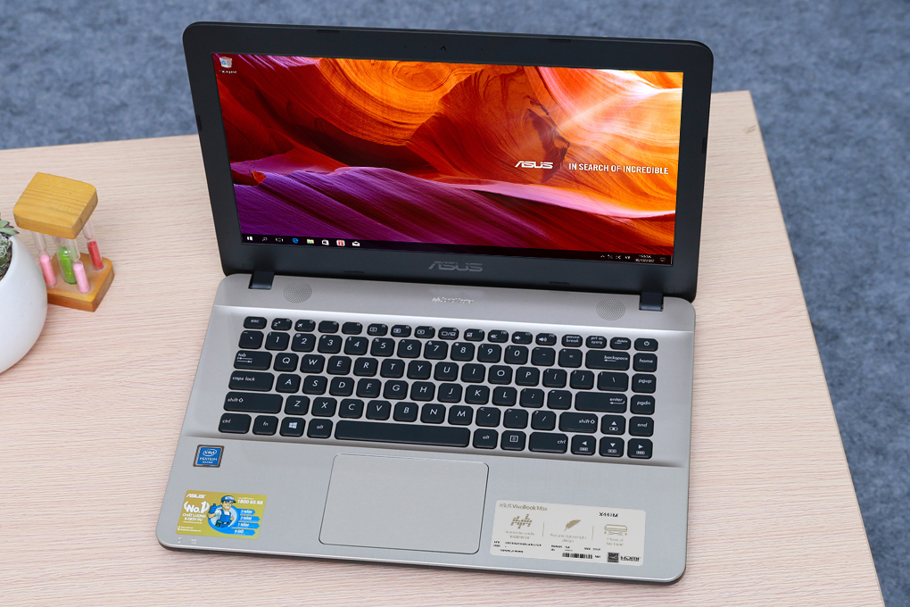 Laptop Asus VivoBook X441MA N5000/4GB/500GB/Win10/(GA004T) Màu Đen