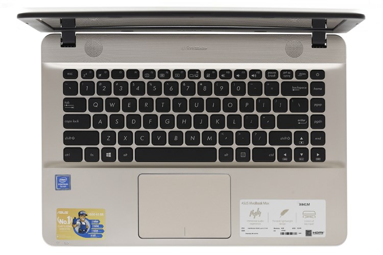Laptop Asus VivoBook X441MA N5000/4GB/500GB/Win10/(GA004T) Màu Đen