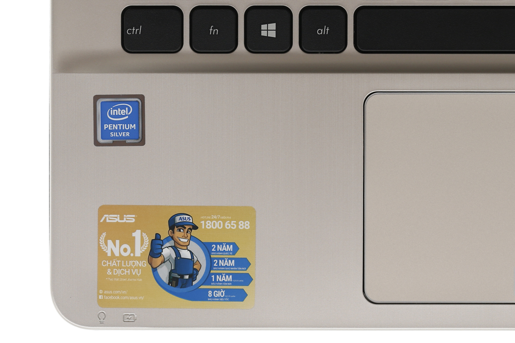 Laptop Asus VivoBook X441MA N5000/4GB/500GB/Win10/(GA004T) Màu Đen