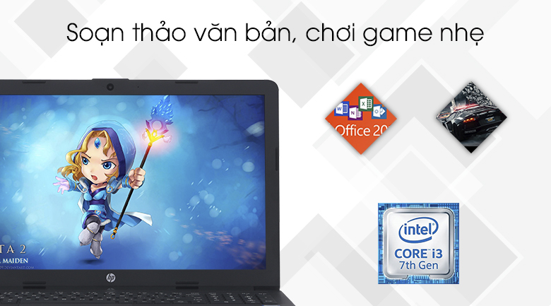 Laptop HP 15 da0055TU i3 7020U/4GB/1TB/Win10 (4NA89PA)