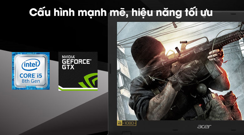 Laptop Acer Aspire E5 576G 52YQ i5 8250U/4GB/1TB/2GB MX130/Win10 (NX.GWNSV.001)