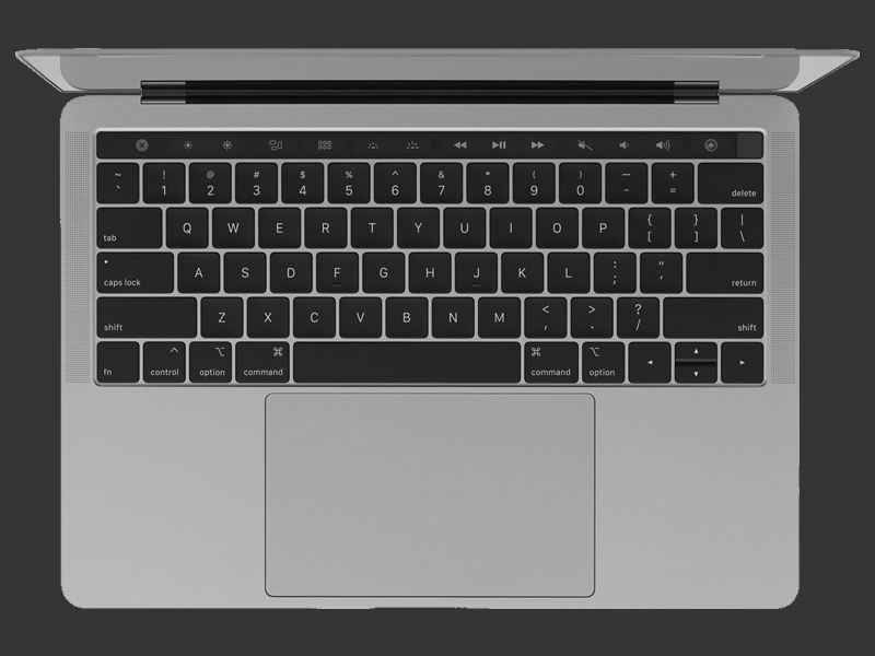 Bàn nền phím trên Apple Macbook Pro Touch MR9Q2SA