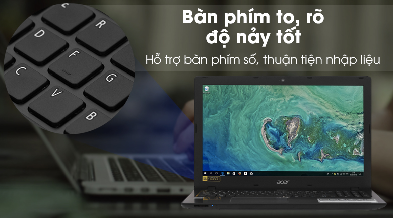 Laptop Acer Aspire E5 576 34ND i3 8130U/4GB/1TB/Win10/(NX.GRYSV.004)