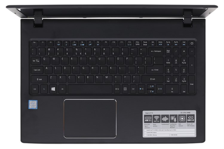 Laptop Acer Aspire E5 576 34ND i3 8130U/4GB/1TB/Win10/(NX.GRYSV.004)