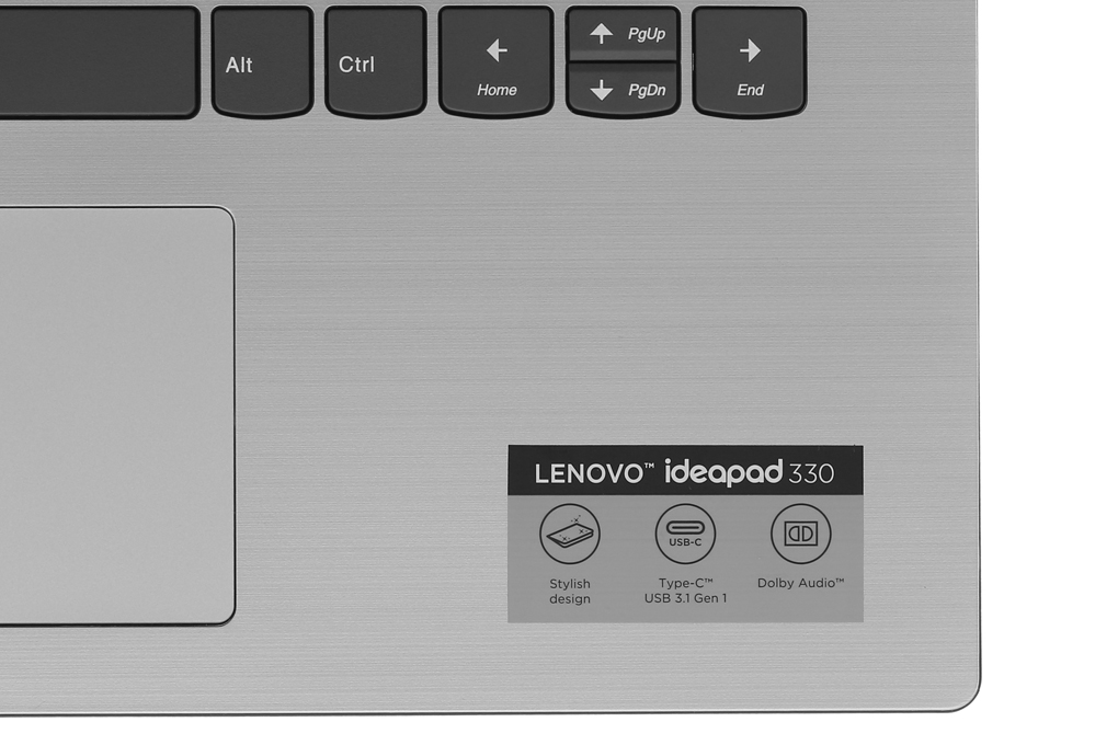 Laptop Lenovo IdeaPad 330 14IKBR i3 7020U/4GB/128GB/Win10/(81G2001AVN) Màu Xám