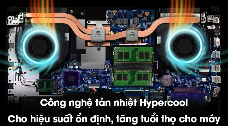 Laptop Asus FX504GD i7 8750H/8GB/1TB+128GB/4GB GTX1050/Win10/(E4081T)