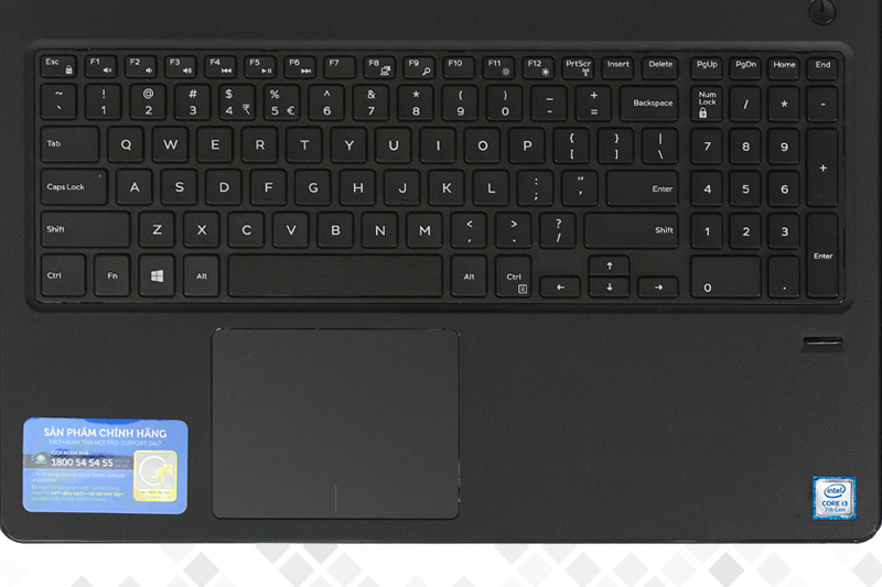 Laptop Dell Vostro 3568 (VTI32072W) - Bàn phím và Touchpad | Thegioididong