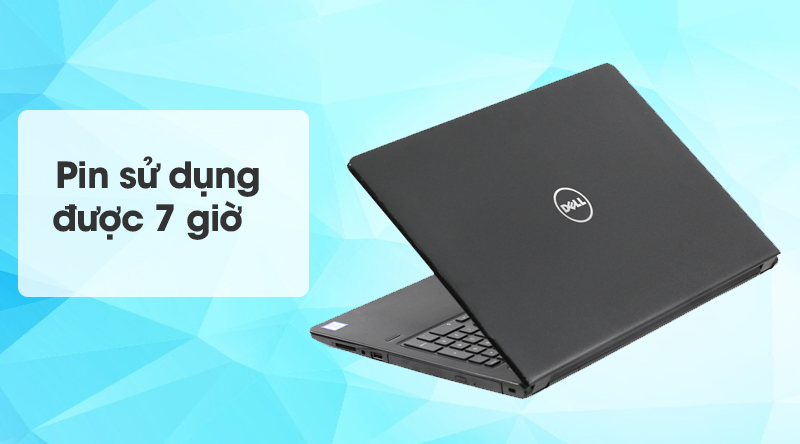 Laptop có pin sử dụng được khoảng 7 giờ 