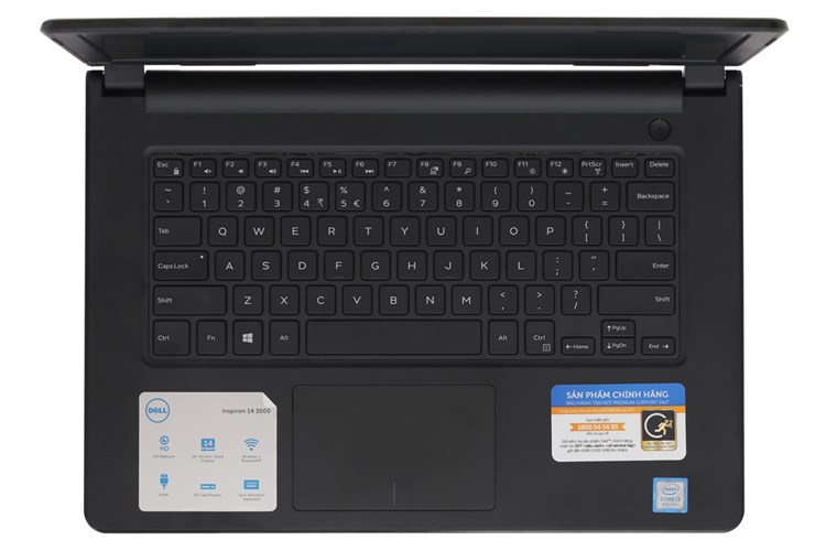 Laptop Dell Inspiron 3476 i3 8130U/4GB/1TB/Win10/(8J61P11) Màu Đen
