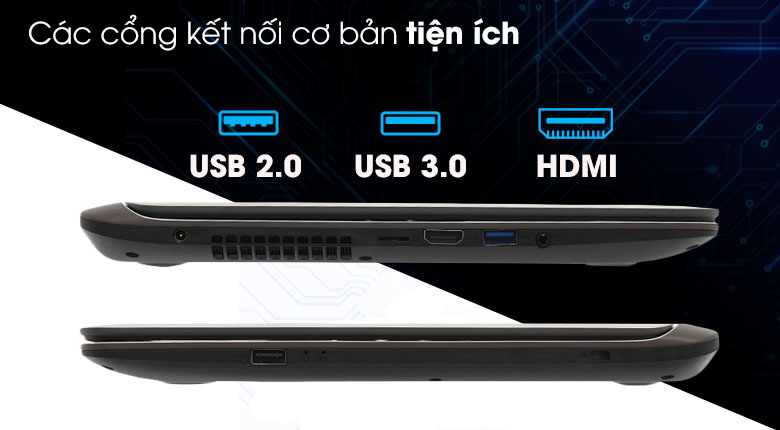 Laptop Asus VivoBook  X407UA i3 7020U/4GB/1TB/Win10 (BV351T)