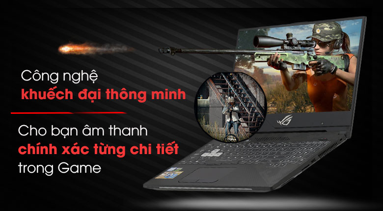 Laptop Asus ROG Strix Scar GL504GM i7 8750H/16GB/1TB+128GB/6GB GTX1060/Win10/(ES044T)