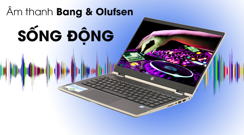 Laptop HP Pavilion x360 cd0082TU i3 8130U/4GB/1TB/Win10/(4MF15PA)