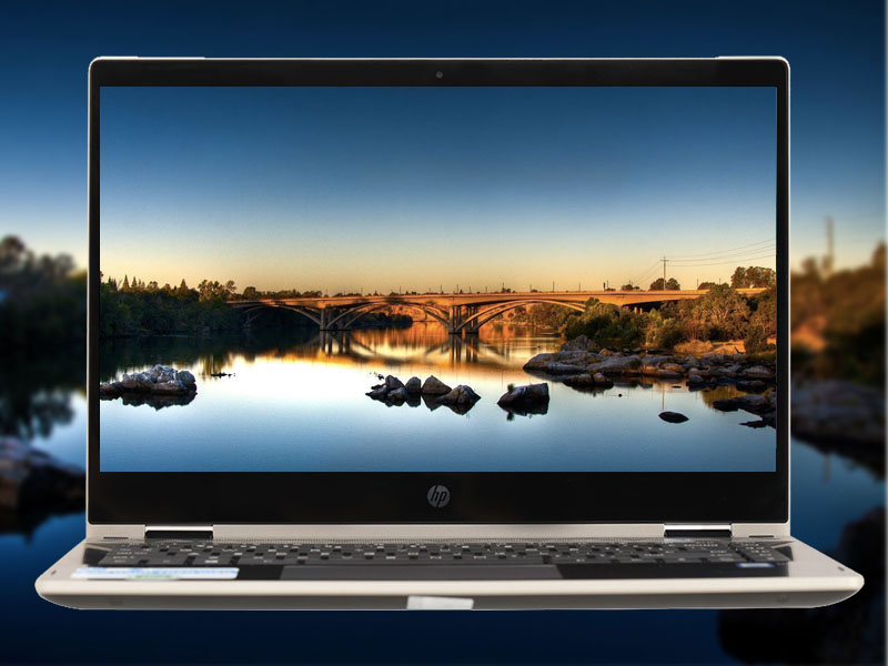 Màn hình rộng và sắc nét trên Laptop HP Pavilion x360 cd0082TU Màn hình rộng và sắc nét trên Laptop HP Pavilion x360 cd0082TU