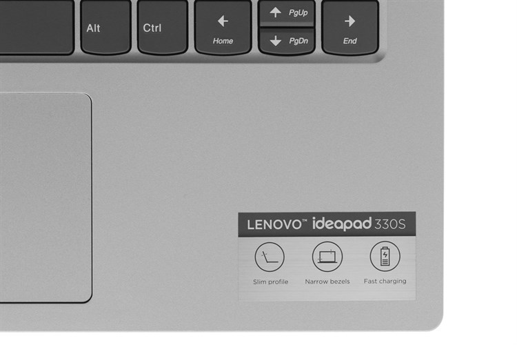 Laptop Lenovo IdeaPad 330S 14IKB i3 7020U/4GB/1TB/Win10/(81F400NMVN) Màu Xám