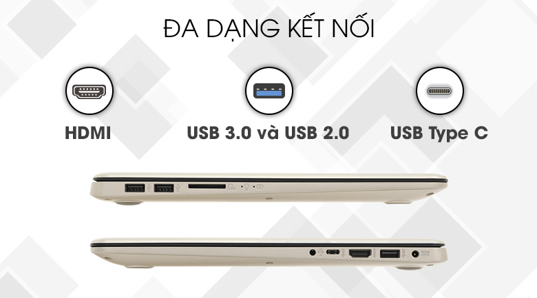 Laptop Asus A510UA i3 8130U/4GB/1TB/Win10/(BR333T)