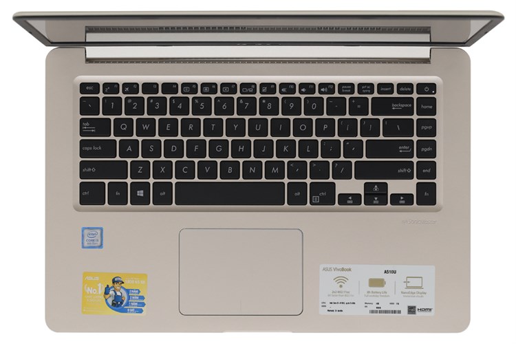 Laptop Asus A510UA i3 8130U/4GB/1TB/Win10/(BR333T)