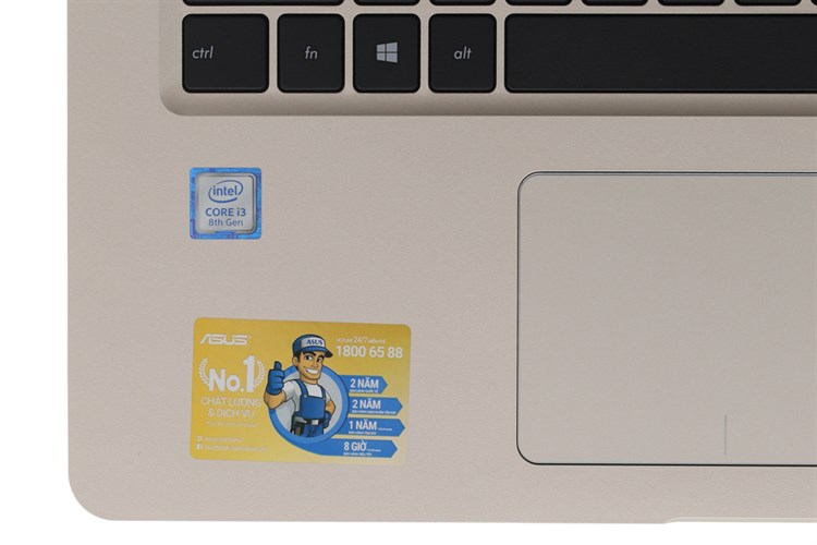 Laptop Asus A510UA i3 8130U/4GB/1TB/Win10/(BR333T)