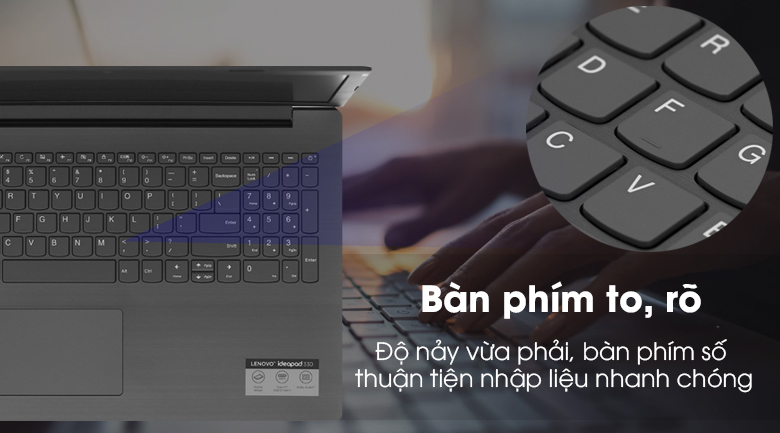 Laptop Lenovo Ideapad 330 15IKBR i5 8250U/4GB/1TB/Win10/(81DE01KWVN)