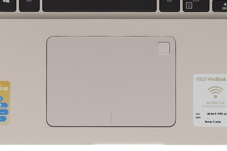 Laptop Asus VivoBook S15 S510UA i3 8130U/4GB/1TB/Win10/(BQ222T) Màu Vàng đồng