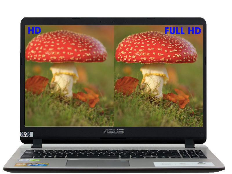 Màn hình Full HD độ nét cao trên Asus X507UF i5 8250U