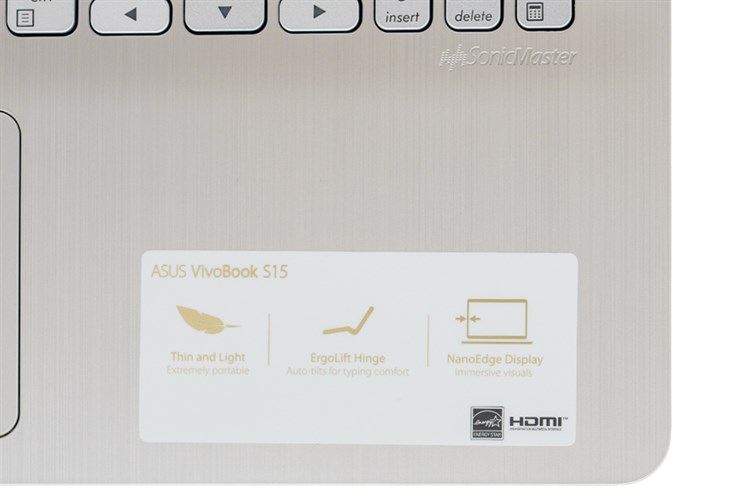 Laptop Asus Vivobook S15 S530UA i5 8250U/4GB+16GB/1TB/Win10 (BQ290T) Màu Vàng đồng