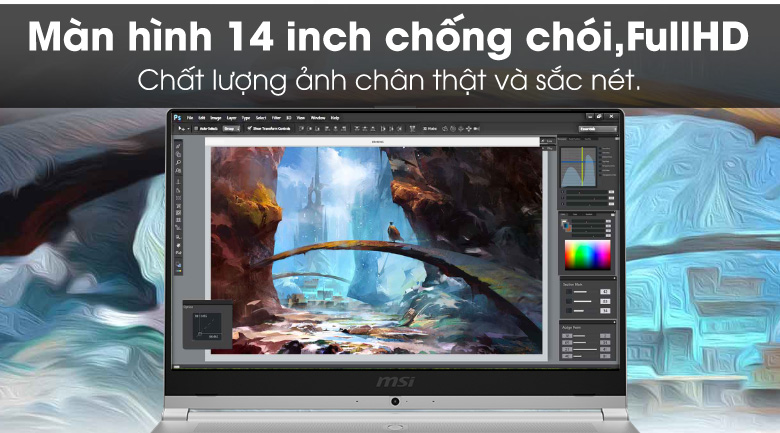 Laptop MSI Prestige PS42 i5 8250U/4GB/256GB/win10 (476VN)