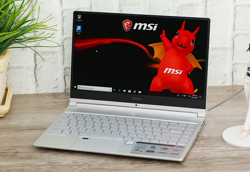 Thiết kế mỏng nhẹ - thời trang trên Laptop MSI Prestige PS42