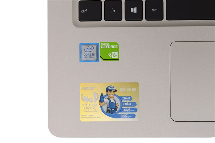 Laptop Asus VivoBook S510UN i5 8250U/4GB/1TB/2GB MX150/Win10 (BQ276T)