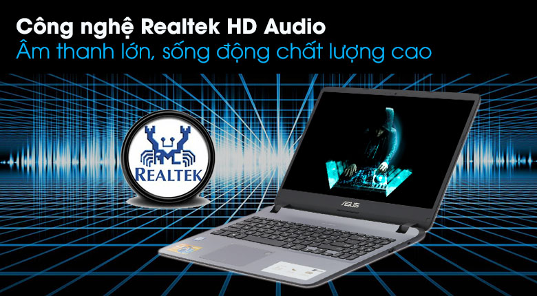 Laptop Asus VivoBook X507UA i3 7020U/4GB/1TB/Win10 (EJ727T)