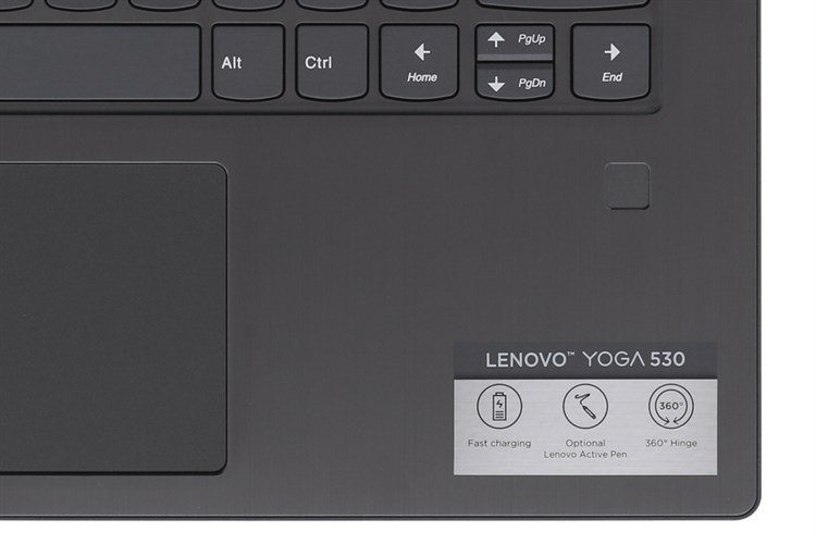 Laptop Lenovo YOGA 530 14IKB i5 8250U/4G/128GB/Win10 (81EK00MEVN) Màu Đen