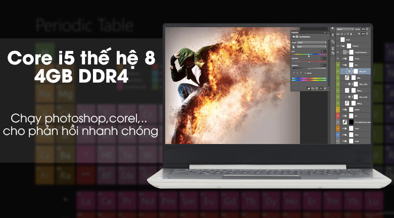 Laptop Lenovo Ideapad 330S 14IKBR i5 8250U/4GB/1TB/Win10 (81F400NLVN)