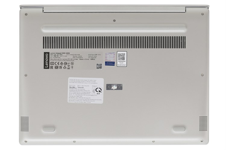 Laptop Lenovo Ideapad 330S 14IKBR i5 8250U/4GB/1TB/Win10 (81F400NLVN) Màu Xám