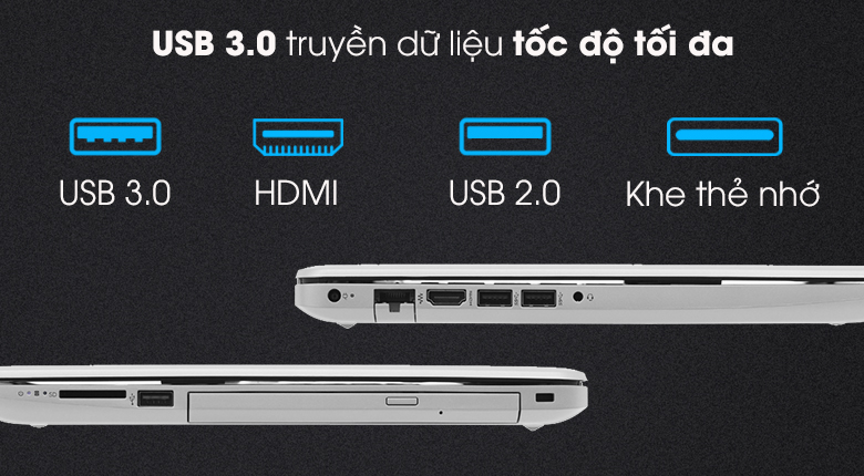 Laptop HP 15 da0443TX i3 7020U/4GB/1TB/2GB MX110/Win10 (5SL06PA)