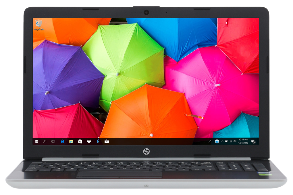 Laptop HP 15 da0443TX i3 7020U/4GB/1TB/2GB MX110/Win10 (5SL06PA) Màu Bạc