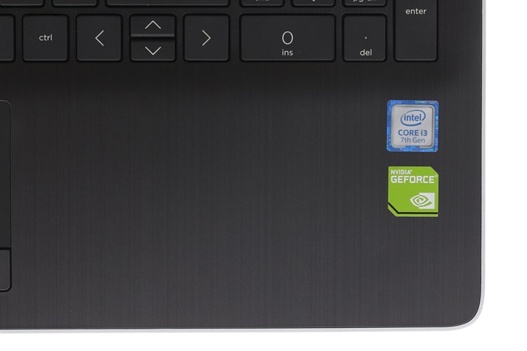 Laptop HP 15 da0443TX i3 7020U/4GB/1TB/2GB MX110/Win10 (5SL06PA) Màu Bạc