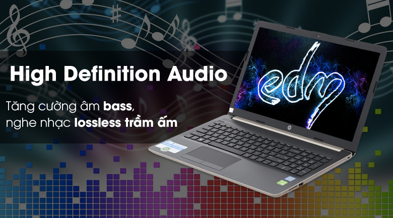 Laptop HP 15 da1033TX i7 8565U/4GB/1TB/2GB MX130/Win10 (5NK26PA)