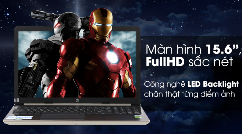 Laptop HP 15 da1033TX i7 8565U/4GB/1TB/2GB MX130/Win10 (5NK26PA)