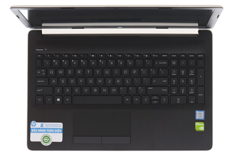 Laptop HP 15 da1033TX i7 8565U/4GB/1TB/2GB MX130/Win10 (5NK26PA) Màu Vàng