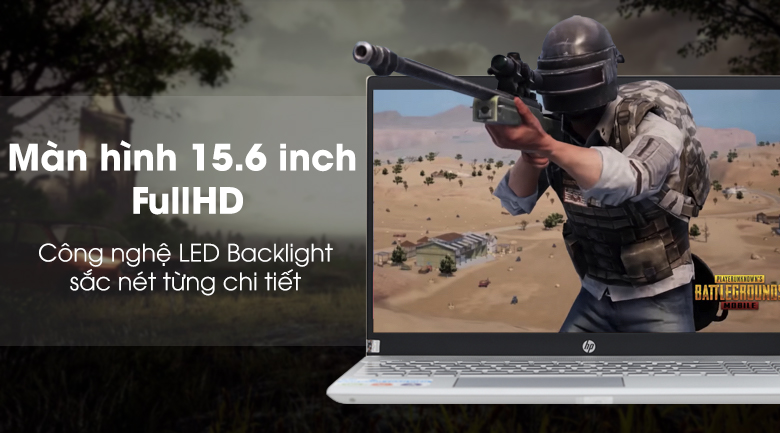 Laptop HP Pavilion 15 cs1009TU i5 8265U/4GB/1TB/Win10 (5JL43PA)