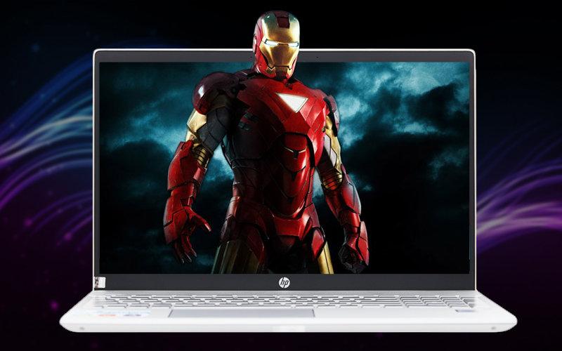 Màn hình sắc nét trên laptop văn phòng HP Pavilion 15 cs1009TU i5 (5JL43PA)