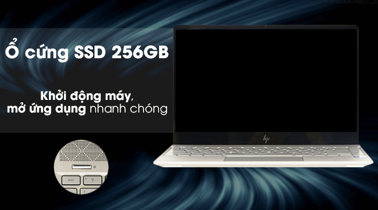 Laptop HP Envy 13 ah1011TU i5 8265U/8GB/256GB/Win10 (5HZ28PA)