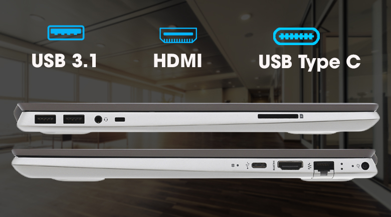 Laptop HP Pavilion 14 ce1018TU i5 8265U/4GB+16GB/1TB/Win10 (5RL41PA)