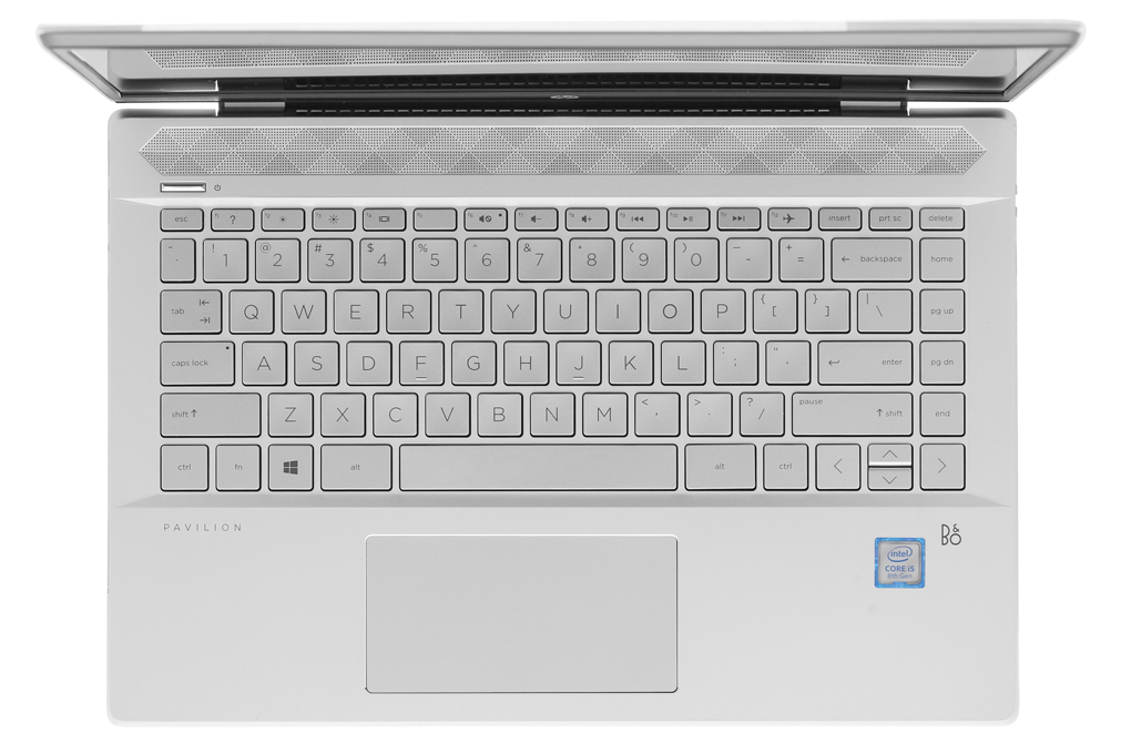 Laptop HP Pavilion 14 ce1018TU i5 8265U/4GB+16GB/1TB/Win10 (5RL41PA) Màu Bạc