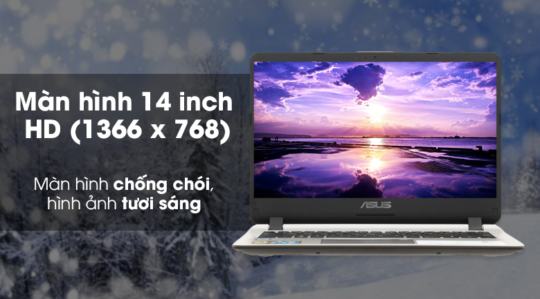 Laptop Asus VivoBook X407UA i5 8250U/4GB+16GB/1TB/Win10/(BV485T)