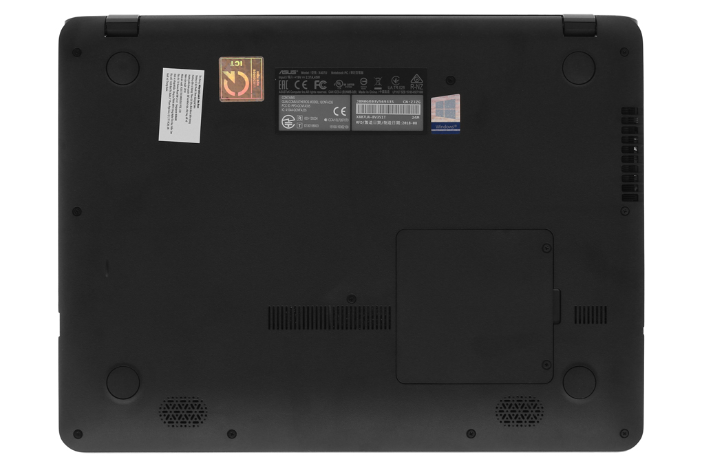 Laptop Asus VivoBook X407UA i5 8250U/4GB+16GB/1TB/Win10/(BV485T) Màu Vàng