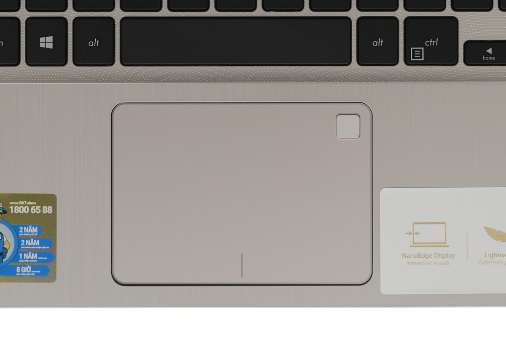 Laptop Asus VivoBook X407UA i5 8250U/4GB+16GB/1TB/Win10/(BV485T) Màu Vàng