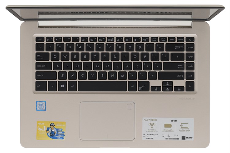 Laptop Asus A510UA i5 8250U/4GB/1TB/Win10/(EJ1215T)