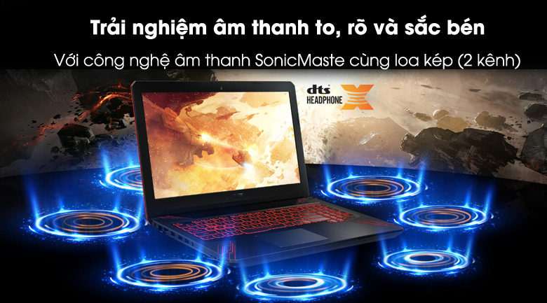 Laptop Asus FX504GE i5 8300H/8GB/1TB/GTX1050Ti/Win10/(E4138T)