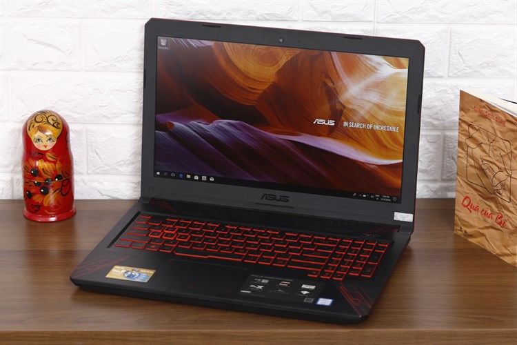 Laptop Asus FX504GE i5 8300H/8GB/1TB/GTX1050Ti/Win10/(E4138T) Màu Đen
