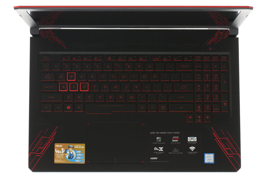 Laptop Asus FX504GE i5 8300H/8GB/1TB/GTX1050Ti/Win10/(E4138T) - 4